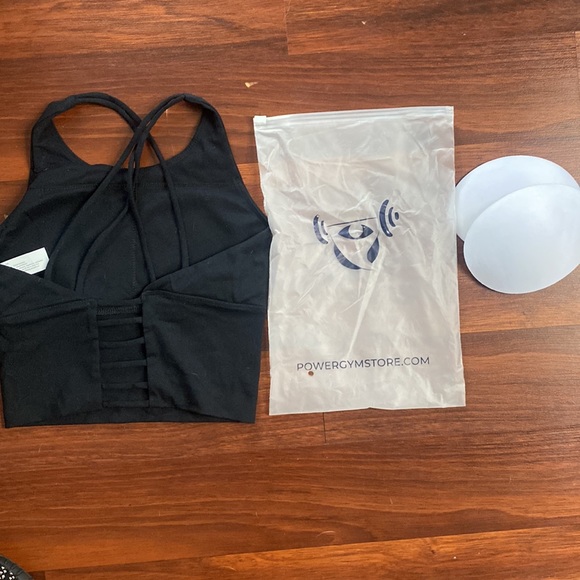 NWOT Power Gym Store Sports Bra - Picture 3 of 4
